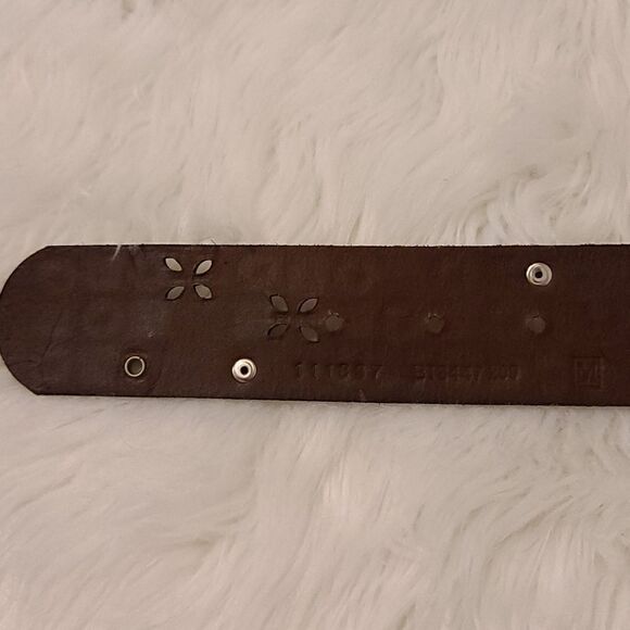FOSSIL brown leather belt   - Picture 4 of 7